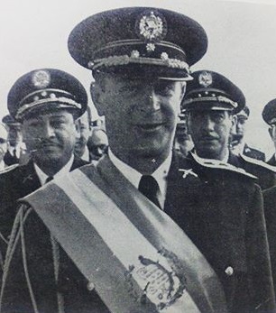 Guatemalan President Jacobo Árbenz in military uniform, photographed circa 1950, four years before the CIA-backed coup forced his resignation on June 27, 1954.